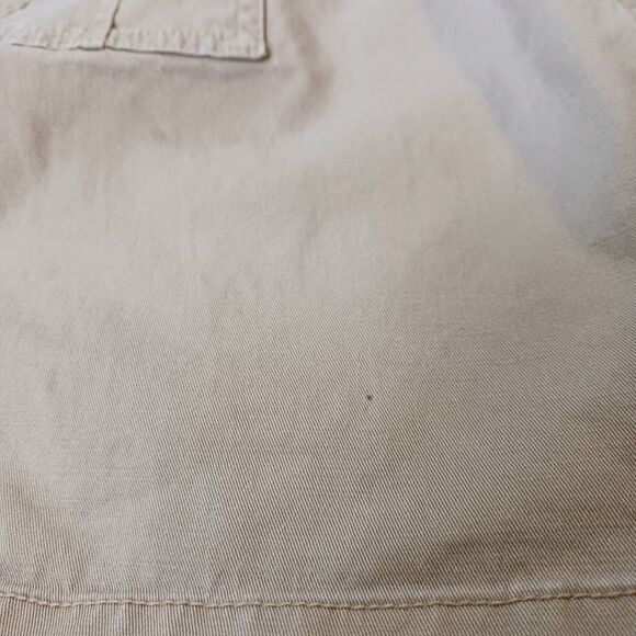 TERRA & SKY Cotton Khaki Shorts Cargo Pockets Draw String Plus Size 3X - Picture 9 of 12